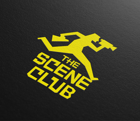The Scene Club Branding Logo Design Website